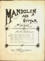 Mandolin and guitar music: loin du bal (echoes of the ball)