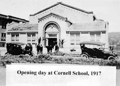 Opening Day at Cornell School