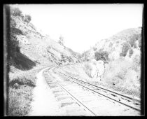 Railroad tracks in Los Gatos Canyon