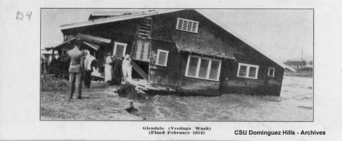 Weinberg Company vs. Bixby, et al; Defendant's Exhibit D-4; house in flood waters