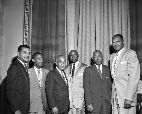 Councilmen and others, Los Angeles, 1963