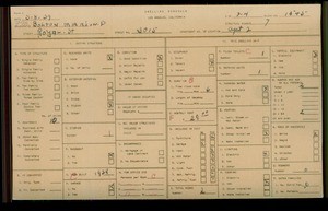 WPA household census for 3015 ROYAL ST, Los Angeles