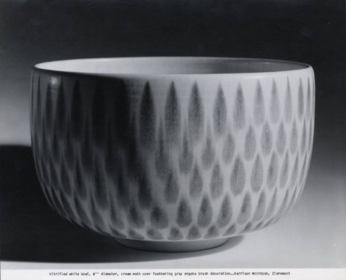 Ceramic bowl, Scripps College
