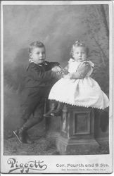 Frank and Mabel Kingwell, about 1890