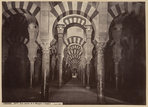 Cordoba._307bis._Vista interior de la Mezquita ó Catedral