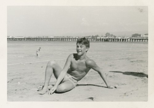 Harry Murray at Cowell Beach