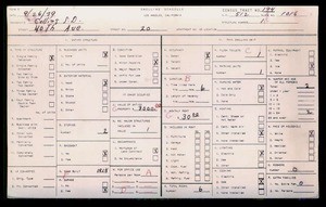 WPA household census for 20 40TH, Los Angeles County