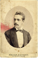 Publicity portrait of Emile Sauret