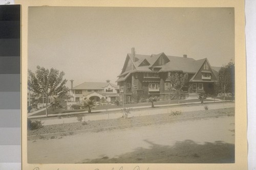 Unidentified residence, Berkeley, California [and Ramsey residence]