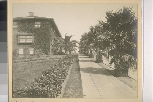 Scenic Avenue, [view along sidewalk], Berkeley, California