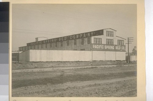 Pacific Spring Bed Co., Berkeley, California