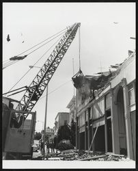 Demolition of building at 200 Washington Street