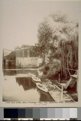 Uncle Sam Cellar, River Frontage, Napa City, California Wine Association