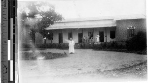 Exterior view of mission house, Nygina, Musoma, Tanganyika, Africa, 1946