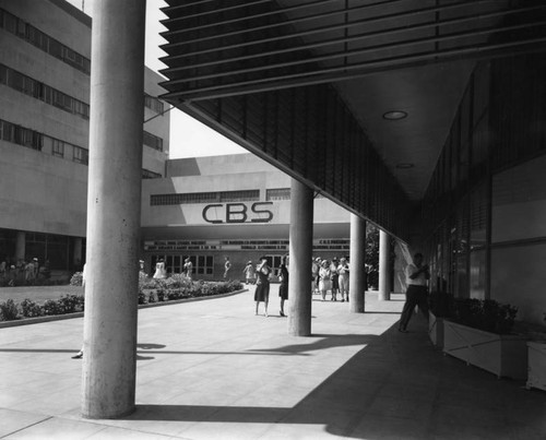Outside of CBS Columbia Square