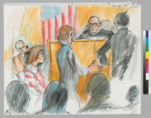1/18/72 Judge S. Lee Vavuris, Courtroom Scene
