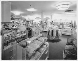 Children's department at Rosenberg's Department Store, Santa Rosa, California, 1966