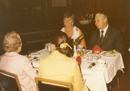 Banquet for student musical, 1974