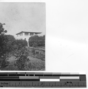 Fr. McShane's house at Luoding, China, 1923
