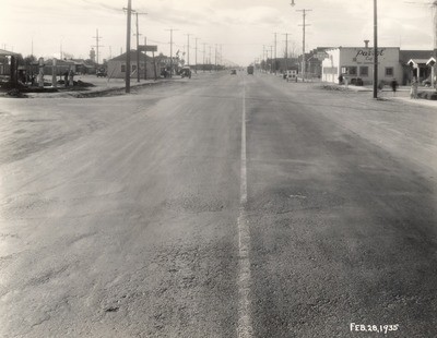 Stockton - Streets - c.1930 - 1939: El Dorado St. near 6th Street (1955 El Dorado St.)