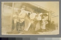 Don't know where this R.R. was -short connecting line to where? “Our mother” is Mrs. Lawrence May with Elsie Jane May on her lap