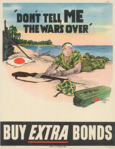 Don't tell me the war is over': buy extra bonds