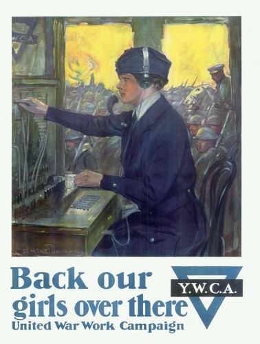 Back our girls over there: Y.W.C.A. United War Work Campaign