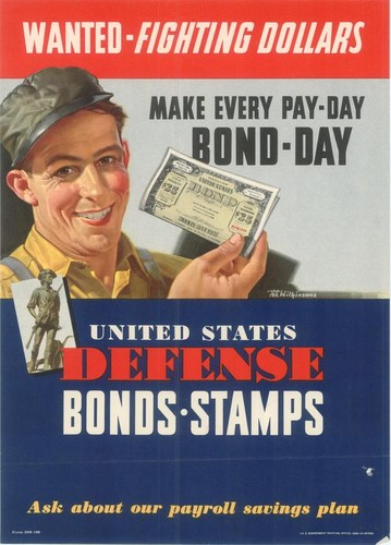 Wanted - fighting dollars : make every pay-day: bond day