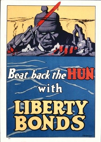 Beat back the Hun with Liberty Bonds