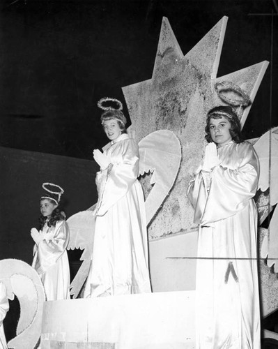 Floats featured in the annual Bethlehem Star Parade