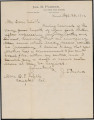 Letter from Jas D. Parker, to Edith Rozelle, April 23, 1902