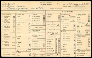 WPA household census for 2914 PENNSYLVANIA, Los Angeles