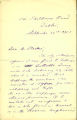 W. J. Lawrence letter to Walter Starkey, 1905 September 23