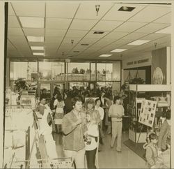 Opening day crowds at Sears, Santa Rosa, California, 1980