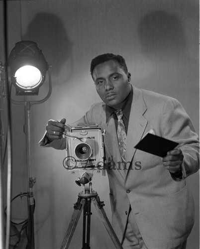 Self Portrait, Harry Adams, Los Angeles, 1952
