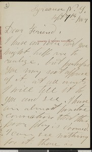 Katharine Corcoran Herne, letter, 1889-09-07, to Hamlin Garland