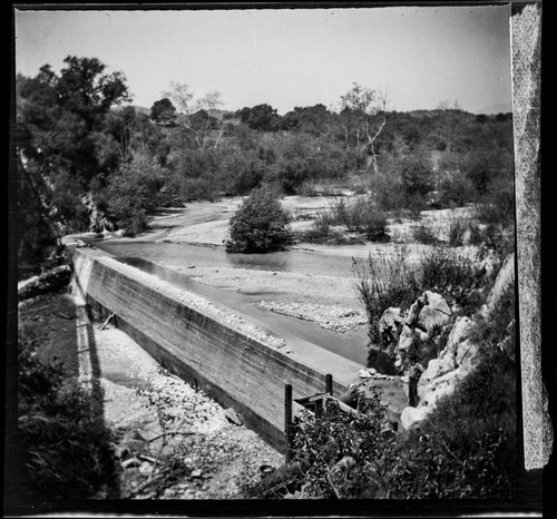 Check dam, Arroyo Seco, Pasadena
