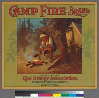 Campfire Brand, Packed by the Ojai Orange Association