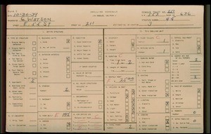 WPA household census for 211 E 55TH STREET, Los Angeles County