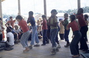 Peoples Temple Childrens Dance Performance, Jonestown, Guyana
