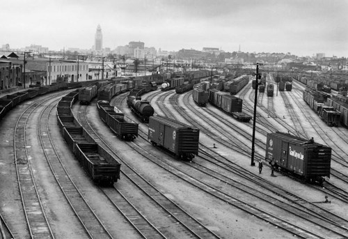 Southern Pacific railroad yard