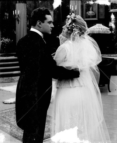 William Pike and Beatriz Michelena in the California Motion Picture Corporation production of The Unwritten Law, San Rafael, circa 1916 [photograph]