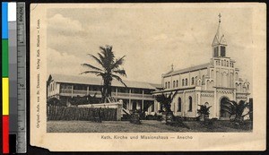 Anecho church and mission house, Aneho, Togo, ca. 1920-1940