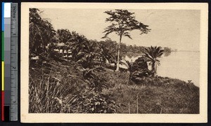 The river at Lambarene, Lambaréné, Gabon, ca.1900-1930