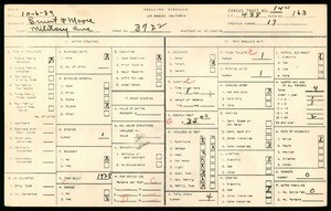 WPA household census for 3722 MILITARY AVE, Los Angeles County