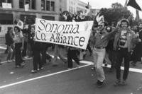 Sonoma County Alliance contingent