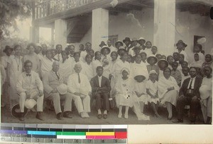 Aralina's wedding, Toliara, Madagascar, 1927