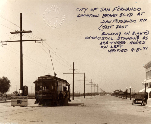 Brand Boulevard, San Fernando, circa 1925