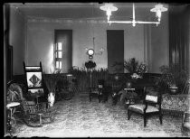 Sitting room interior, c. 1910