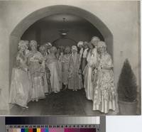 Colonial Ball, Malaga Cove School Auditorium, Palos Verdes Estates